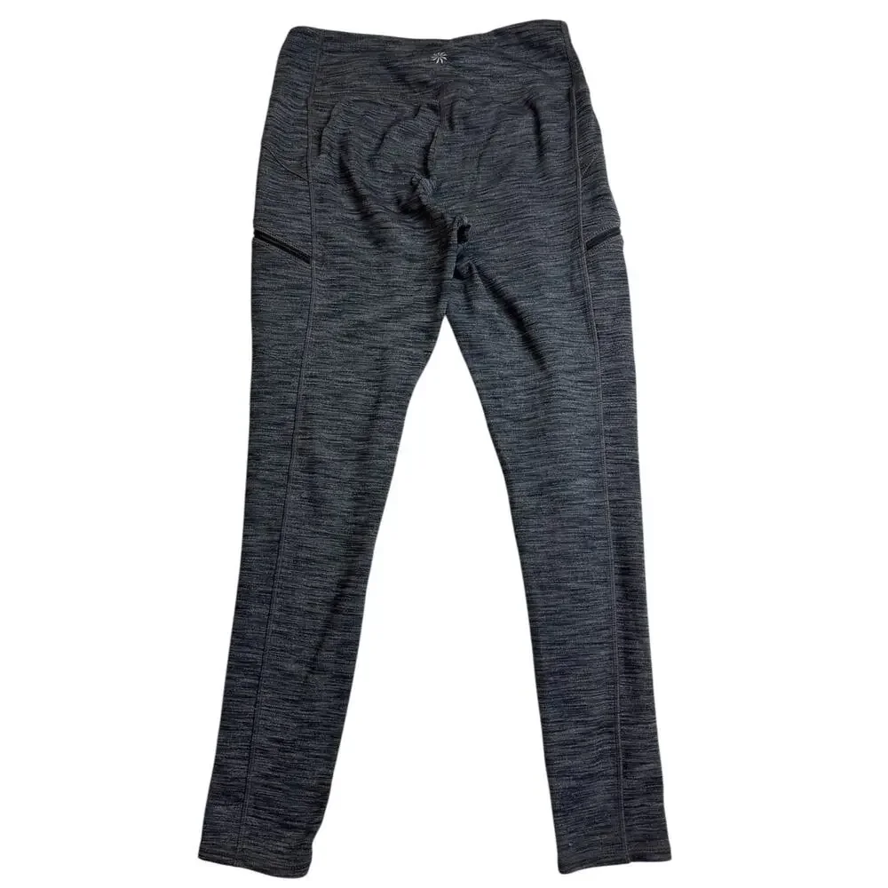 Athleta Leggings Womens‎ SP Small Heather Gray Activewear Pants Yoga Soft Small